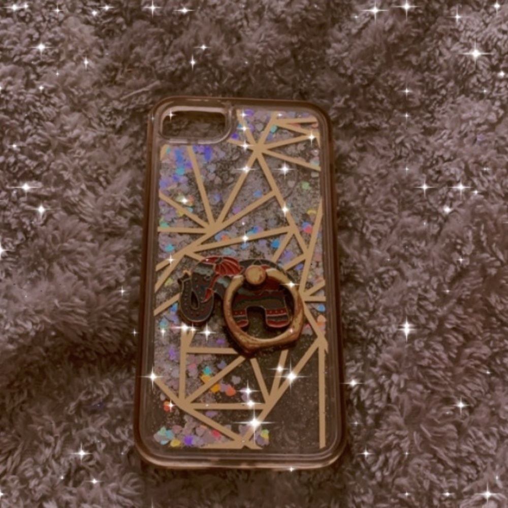 iPhone 7 case with a ring